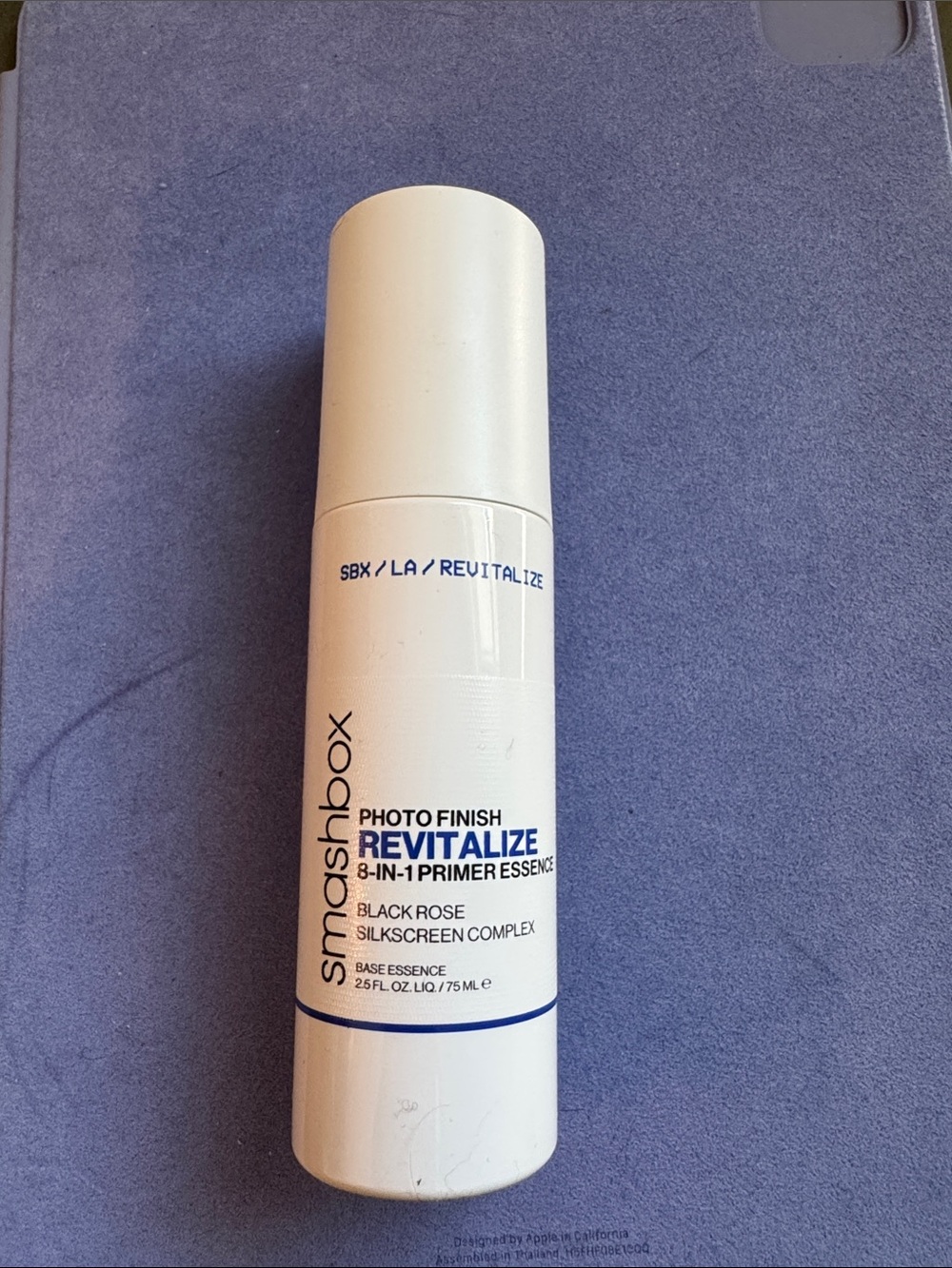 Smashbox photo finish black rose base essence